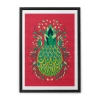 Chumbakdesign Pineapple Pink Wall Art 2 Chumbakdesign Pineapple Pink Wall Art