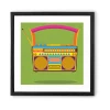 Chumbakdesign Radio Green Wall Art 1 Chumbakdesign Radio Green Wall Art