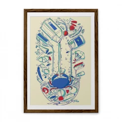 Chumbakdesign Salad White Wall Art 24 Chumbakdesign Salad White Wall Art