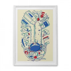 Chumbakdesign Salad White Wall Art 20 Chumbakdesign Salad White Wall Art